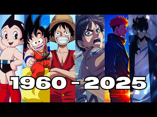 THE EVOLUTION OF ANIME OPENINGS (1960 - 2025) | History of Anime