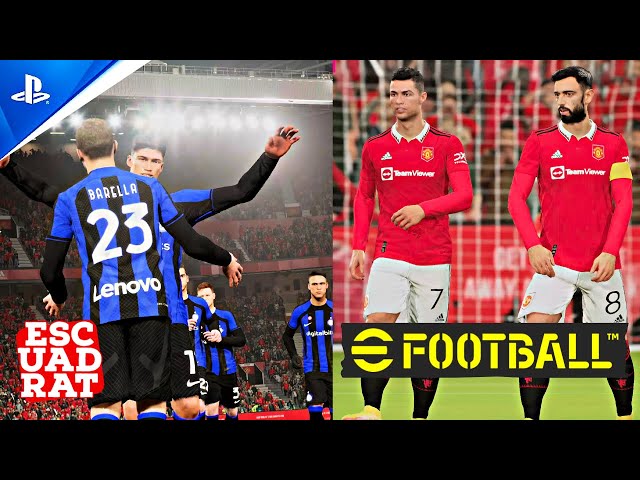 Inter Milan Vs Manchester United | eFootball 2023 Still Weird :P | PS5 4K HDR10 60FPS