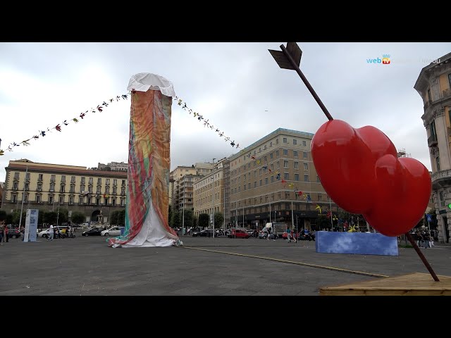 Arte pubblica, dopo la Venere c'è il Pulcinella di Pesce in piazza Municipio