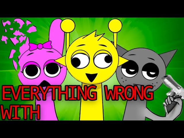 EVERYTHING WRONG WITH: Sprunki Song Animated Music Video (in 5 minutes or less)