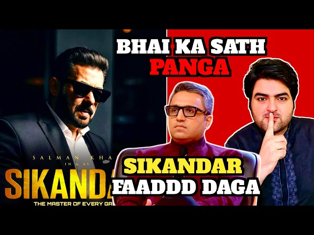 Ashneer Grover Vs Salman Khan | Sikandar Movie Latest Update | Sikandar Trailer