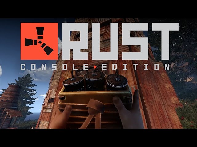 MY 1st Solo wipe in my 2000hrs Part 1 -Rust console edition