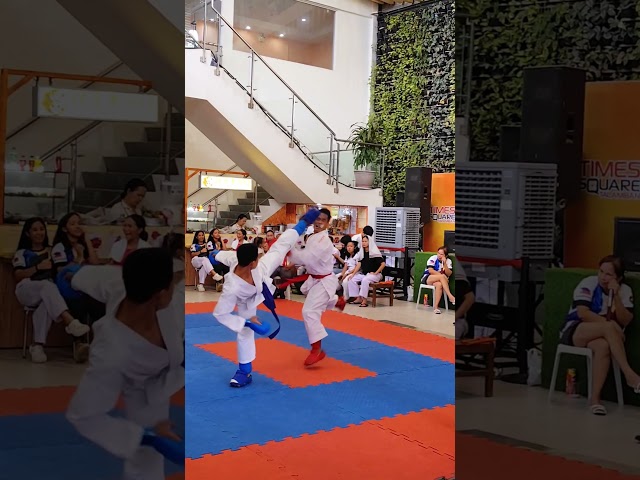 Karate- Comeback for the Win.     #combatsport #karate #fightingsport #martialarts #kick #