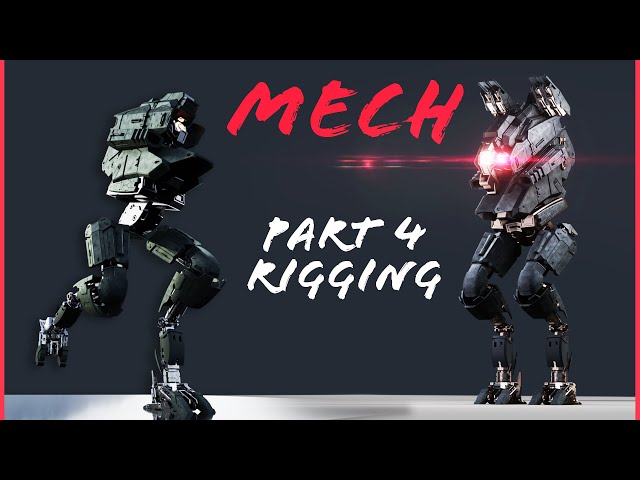 Let's Rig! Final Stage Part 4 Mech Rigging in Blender 2.83