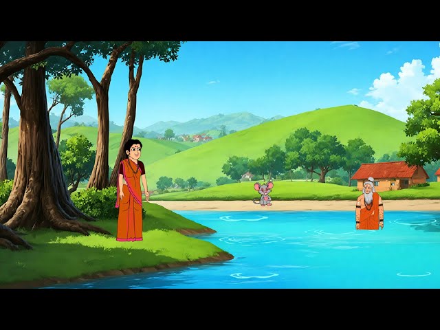 तपस्विनी और श्रापित साधु | tapasvinee ka vardan |  Hindi Kahani | New Cartoon Story | Fairytales