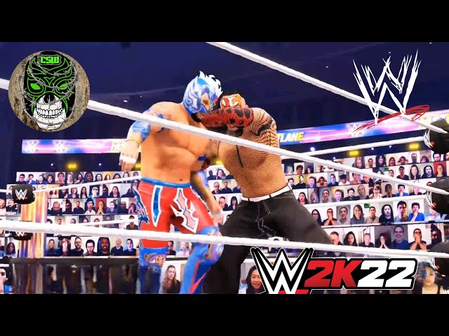 WWE TAG TEAM CHAMPIONSHIP JEFF HARDY AND REY MYSTERIO VS GRAN METALIK AND KALISTO WWE2K22