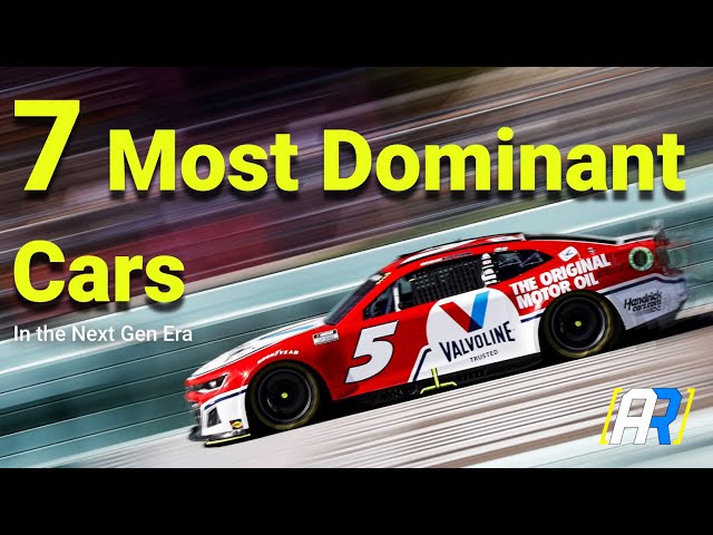 7 Most Dominant Cars in NASCAR