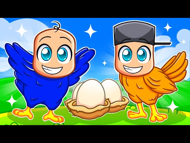 Having A BIRD FAMILY in Roblox!