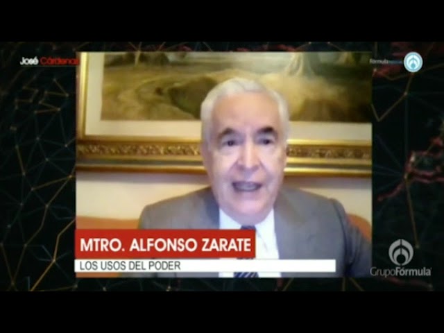 Los usos del poder con Mtro. Alfonso Zárate en José Cárdenas Informa