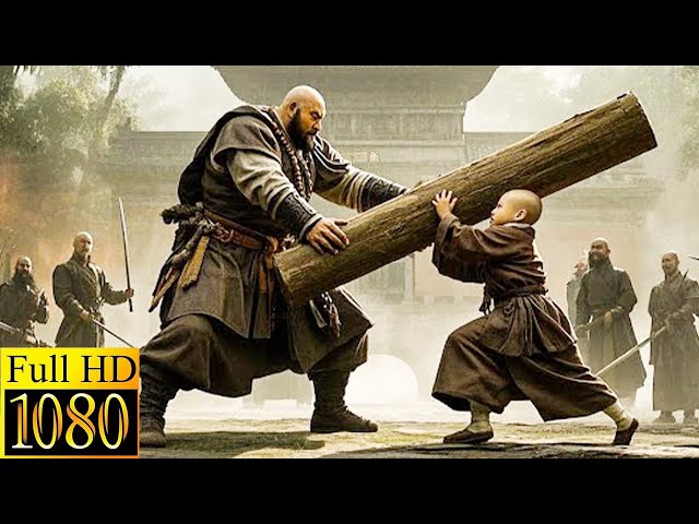 In order to save his sister, the young monk killed the leader of the evil monks with two swords.