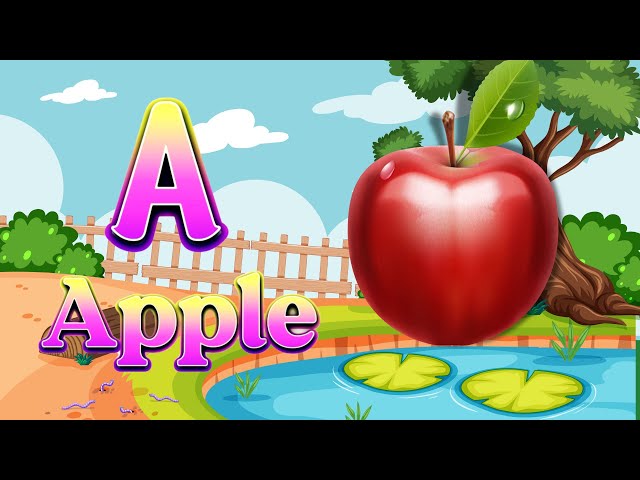 Phonics Song 2 with TWO Words in 3D - A For Airplane - ABC Alphabet Songs & Sounds 111