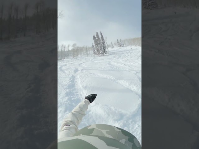 Hitting Drop Off of Dreamcatcher Lift | Canyons | Park City Mountain Resort Utah