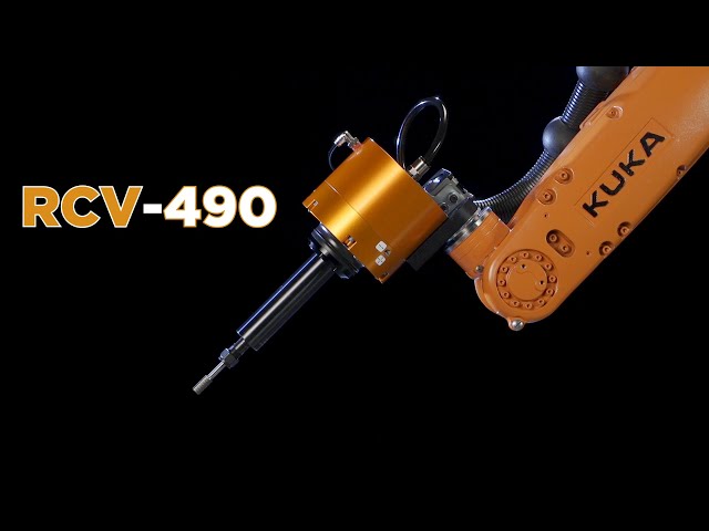 Radially-Compliant Robotic Deburring Tool RCV-490