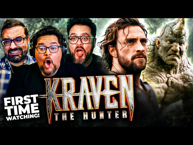 KRAVEN THE HUNTER (2024) MOVIE REACTION! First Time Watching | It's Not That Bad?