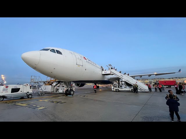 MSP—CDG | Delta A330-323 Economy Class | N813NW (11/8/22)