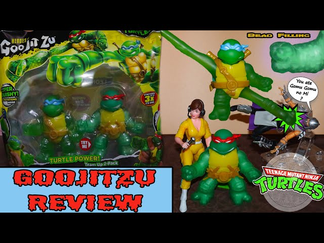 Teenage Mutant Ninja Turtles Heroes of Goo Jit Zu Review | Leonardo & Raphael