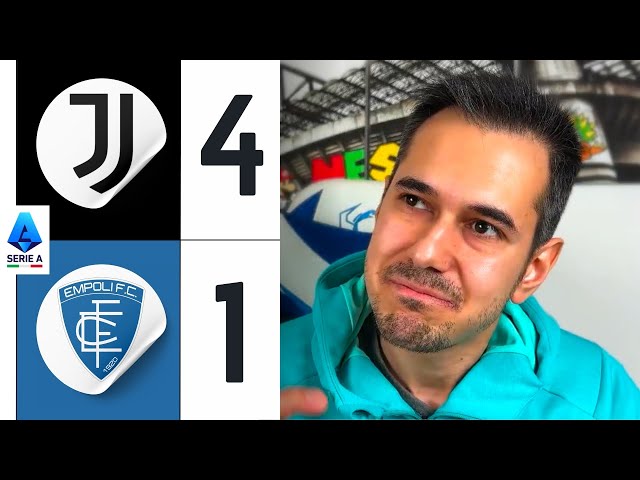 APPROCCIO AGGHIACCIANTE e REAZIONE INCORAGGIANTE‼️ JUVE-EMPOLI 4-1