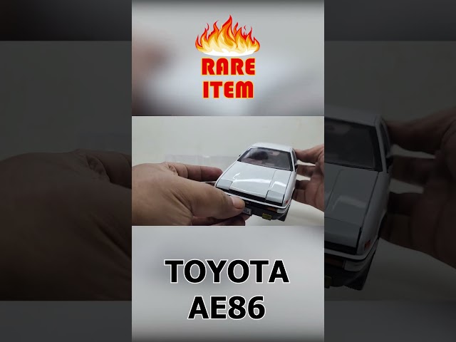 👆👆 Unboxing of Toyota AE86 Trueno 🔥 RARE Diecast Model #shorts #toyota #diecast #automobile