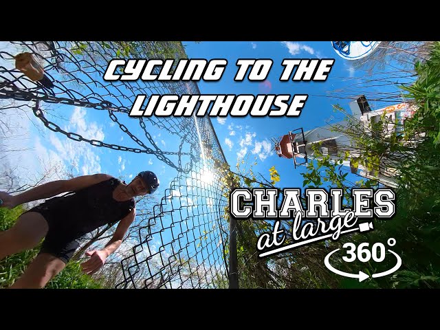 Cycling to the Lighthouse in VR