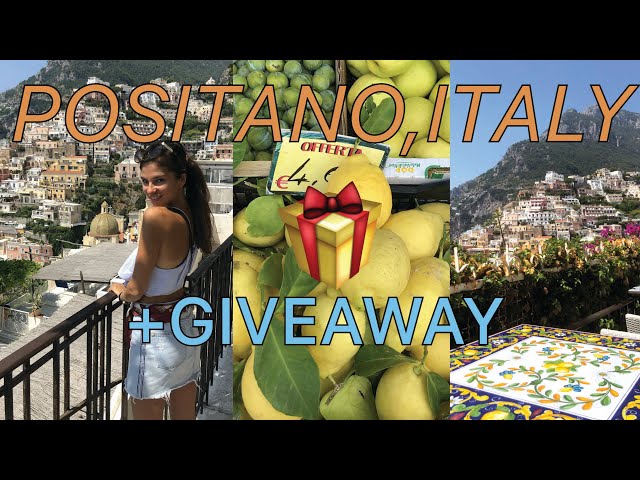 Is Positano, Italy worth the money? - Amalfi Coast travel vlog 2020 + TASTY GIVEAWAY