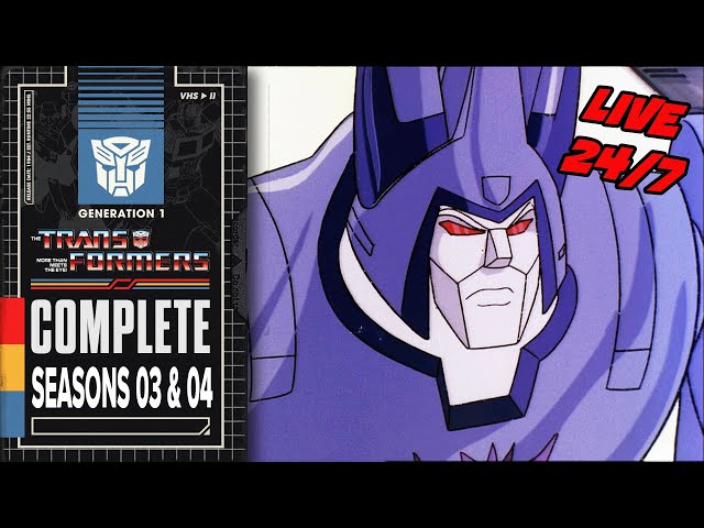 Transformers Generation 1: The Complete Third & Fourth Season | LIVE 24/7 | Hasbro Pulse