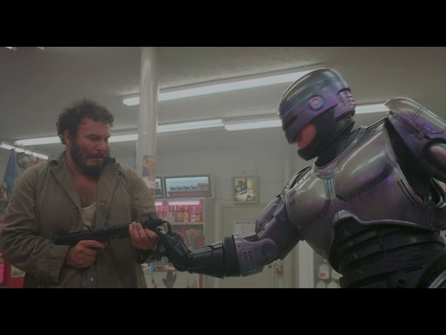 Drop the gun. You are under arrest | Robocop [Remastered Director's Cut, HDR]