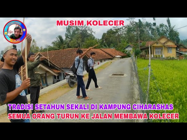 SERU SEKALI.. ORANG-ORANG DI KAMPUNG INI SEMUANYA MEMBAWA KOLECER KE JALAN.