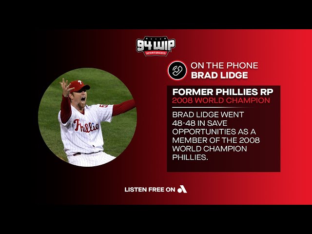 Brad Lidge Remembers The Phillies 2008 World Series Championship