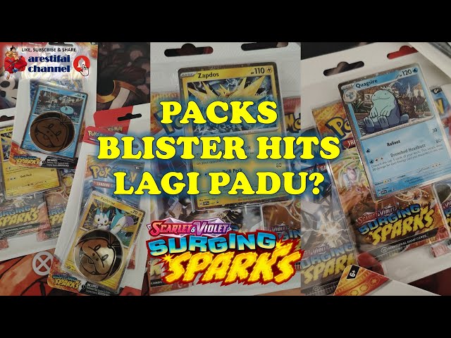 Aku pulun SURGING SPARKS minggu ni dan dapat hayun 4 HITS!