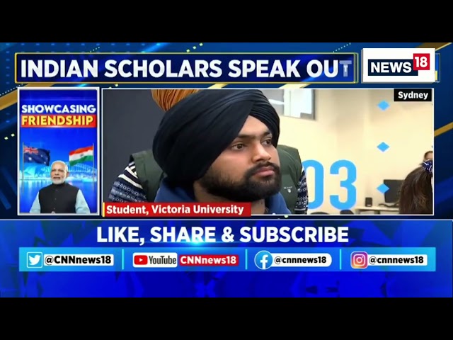 CNN News18's Chat with Victoria University Students: Perspectives on PM Modi's Visit to Australia