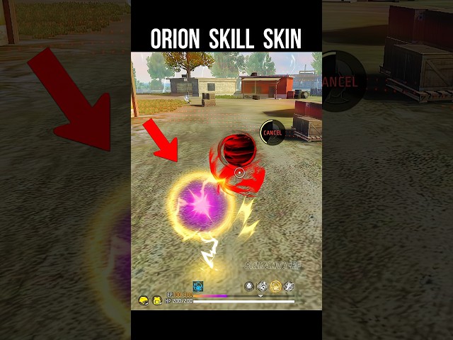 Orion Skill Skin 🔥 Crimson Paradox Orion Character New Skin #srikantaff