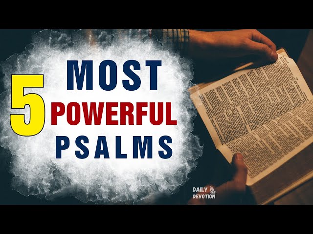 Powerful Prayer With Psalm 91 | Psalm 23 | Psalm 70 | Psalm 121 | Psalm 40 (Overcome Any Obstacle)