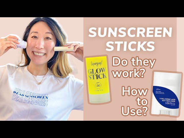 Dermatologist Reviews SUNSCREEN STICKS: Do they work and should we use them?