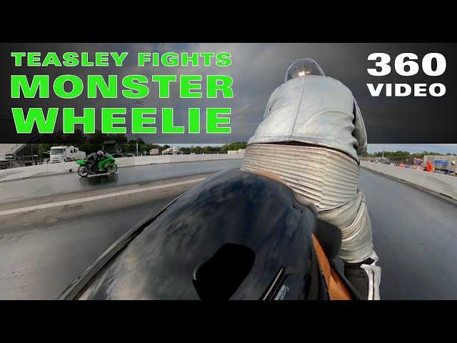 Jeremy Teasley's Epic Wheelie Captured In 360 Video On Brock's Gen 3 Busa