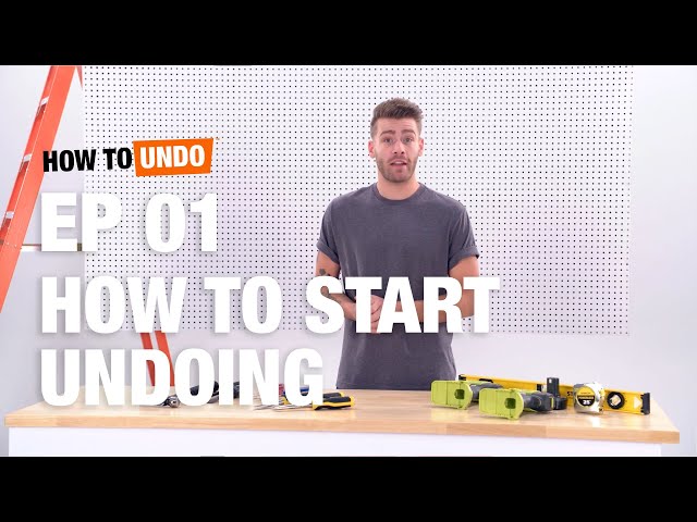 How to Start Undoing with Mike Montgomery of @ModernBuilds: How to Undo (Episode 1)