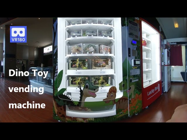 3D 180VR 4K Dinosaur Toy From Vending Machine  😍😍 Buy Jurassic Park Wild Dinosaur Toy