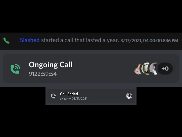 Our 9100 hour long Discord call ended