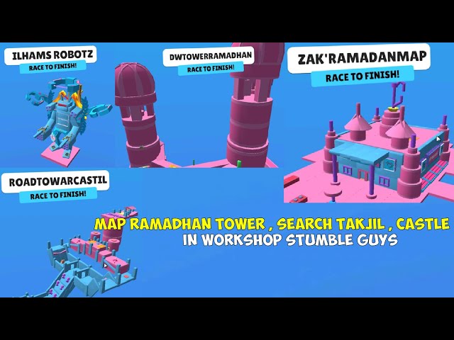 TOP 5 MAP RAMADHAN , CASTLE , TOWER AND OTHER! 😍