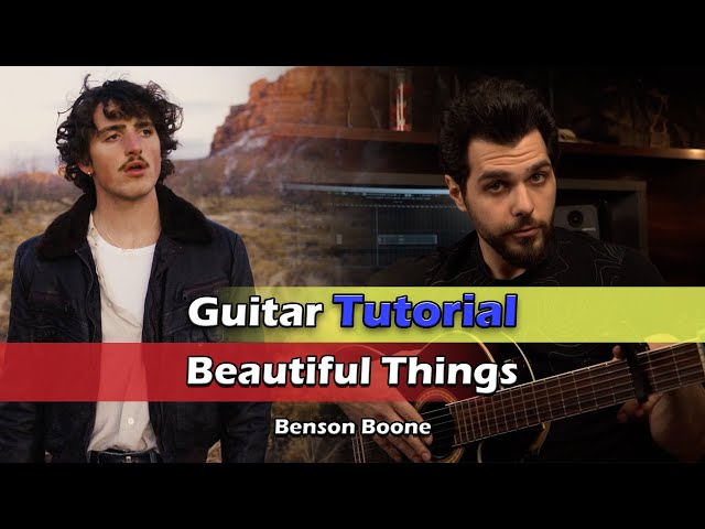 Learn Beautiful Things – Benson Boone Chords & Strumming | Easy Guitar Tutorial