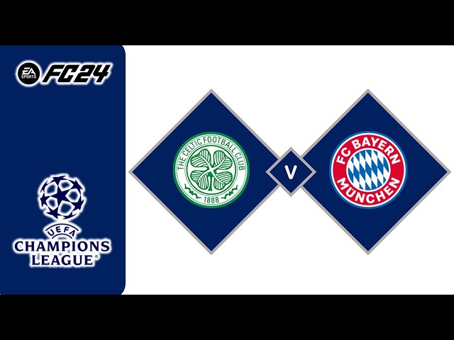 FC24丨Celtic vs FC Bayern München丨UEFA Champions League 2024/25丨歐洲冠軍聯賽丨塞爾提克 vs 拜仁慕尼黑丨Play-offs