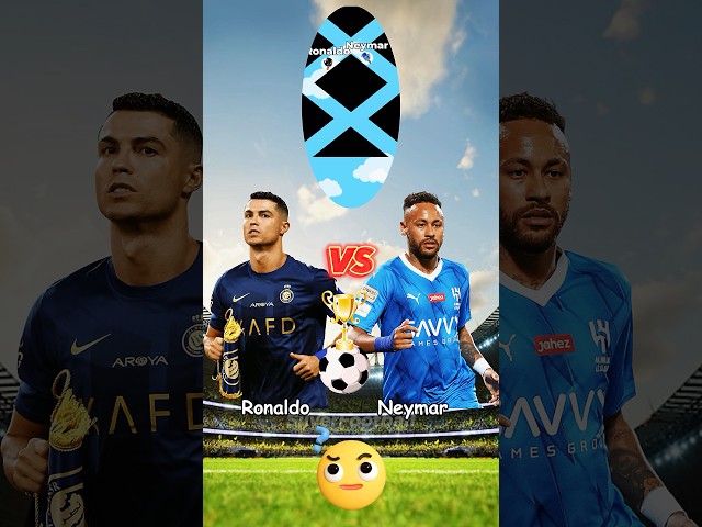 GOAT Cup Tournament 🤩 Ronaldo 🆚 Neymar 👑🥶😳 #shorts #football