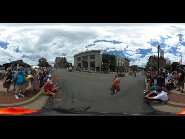 A Whiskey Rebellion Reenactment in 360°