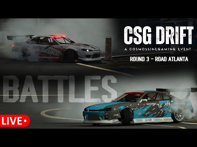 CSG DRIFT /// ROUND 3 /// ROAD ATLANTA /// BATTLES