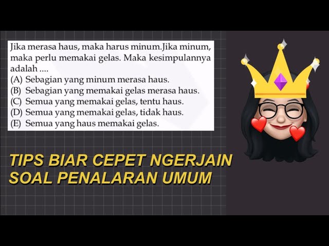 BAHAS SOAL LOGIKA UTBK 2021 | penalaran #3