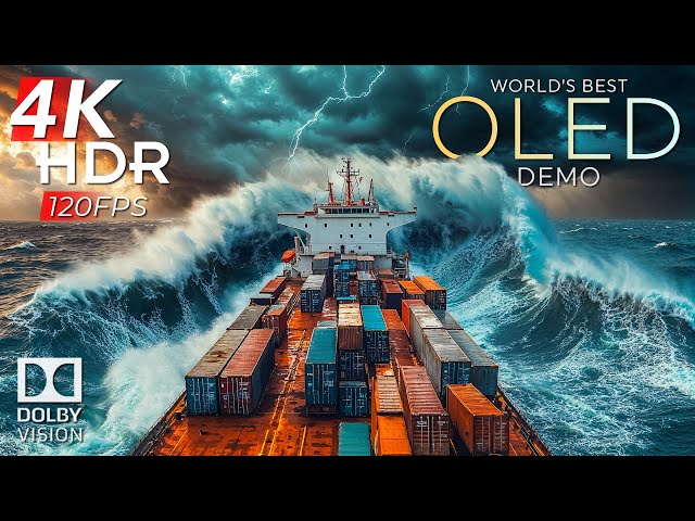 🌍 World's Best Dolby Vision HDR 4K Video ULTRA HD 120FPS (16K / 8K TV)