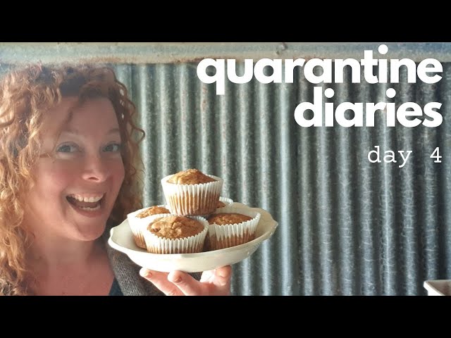 Quarantine Diaries Day 4 Vlog: Monster Parsley | Weird Bugs | Rhubarb Muffins | Farm Life 🌞