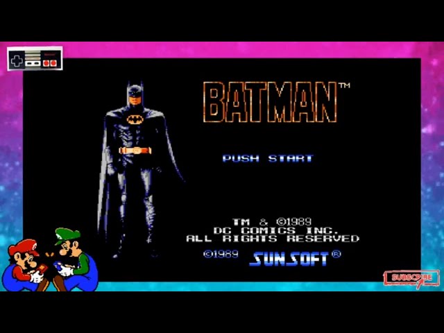 Batman Retro Gaming Nintendo NES