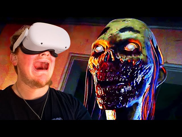 The Walking Dead VR is Absolutely TERRIFYING!!