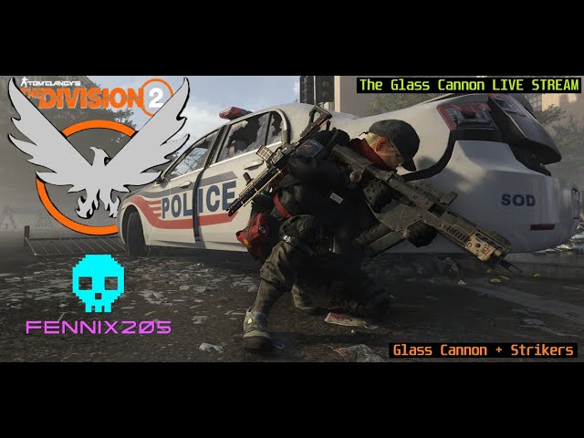 The Division 2 | The Glass Cannon LIVE STREAM | 1440p 60