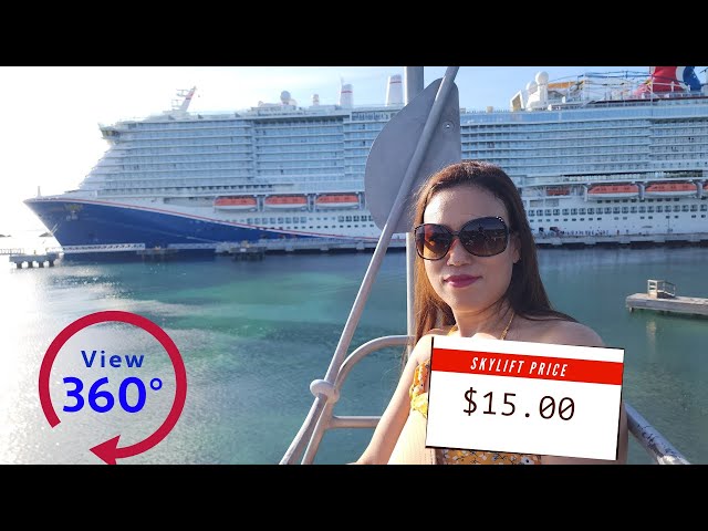 360° Immersive Chairlift Adventure at Mahogany Bay | Stunning Jungle, Ocean & Carnival Jubilee Views